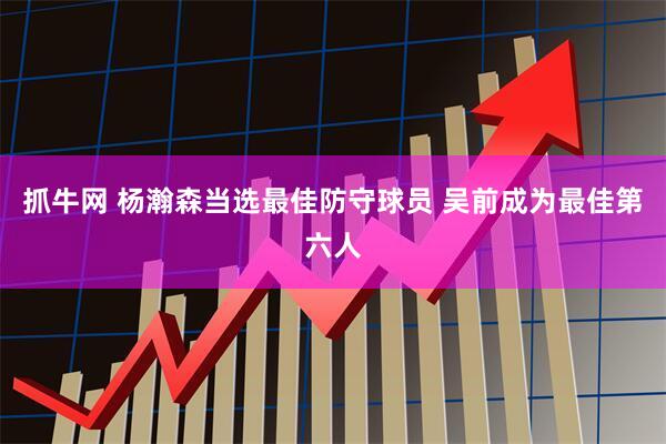 抓牛网 杨瀚森当选最佳防守球员 吴前成为最佳第六人